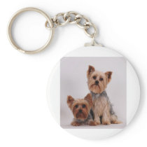 Two Yorkies Keychains