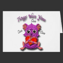 Twoggy Wuvs Yoose cards
