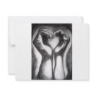 4.25x5.5 - perfect for weddings and engagements!
original is charcoal on paper