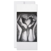 twohands - one heart custom rack cards