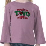 TWOriffic Ladybug Twins 2nd Birthday Tee Shirts