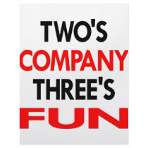 Two's Company Three's Fun letterhead by Mustang_Lady Two's Company Three's Fun letterhead
