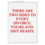 twos sides to a divorce cards