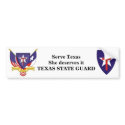 TXSG Serve Texas She deserves it bumper stickers by bassman_47 TXSG Serve Texas She deserves it bumper stickers
