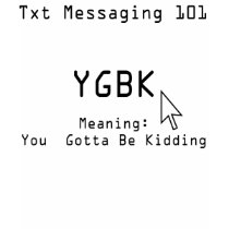Txt Messaging 101 t-shirts
