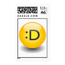Txt Smiley Big Smile Postage stamps