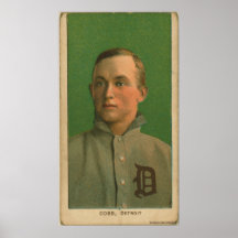 Ty Cobb, Detroit Tigers Print