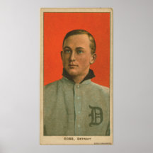 Ty Cobb, Detroit Tigers Print