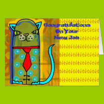 'Ty' Congratulations On Your New Job cards