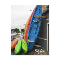 Tybee Canoes postcards by silverthorne Tybee Canoes postcards
