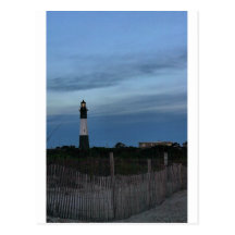 Tybee Island Light House Savannah, GA Postcard
