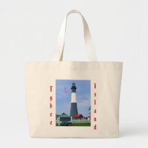 Tybee Island Light Station Canvas Bags