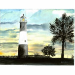 TYBEE ISLAND LIGHTHOUSE CHRISTMAS ORNAMENT PHOTO CUT OUTS