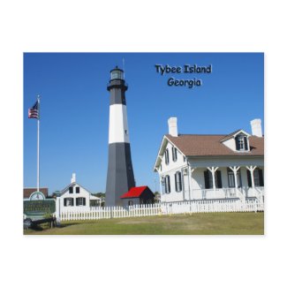 Tybee Island Lighthouse postcard