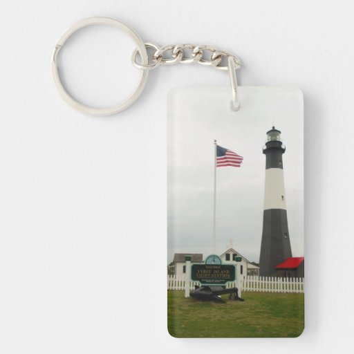 Tybee Island Lighthouse Station Keychain