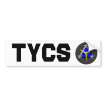TYCS Bumper Sticker bumper stickers