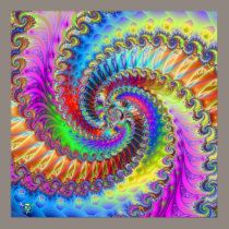 Tye Dye Lischous. posters