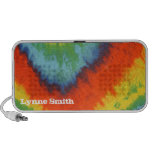 Tye Dye Look Design, Personalized iPhone Speaker