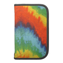 Tye Dye look Rickshaw Folio Organizer