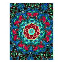 tye dye mushrooms 3 posters