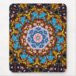 tye dye mushrooms 4 mousepads