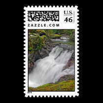 Tye River waterfall stamps