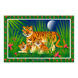 TYGER, TYGER, BURNING BRIGHT print