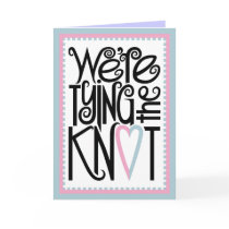 Tying the Knot Card