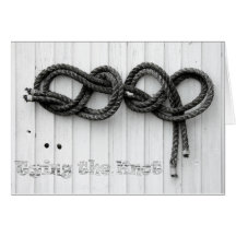 Tying the Knot Card