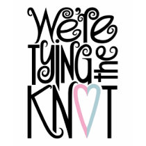 Tying the Knot Ladies T-shirt