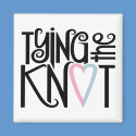 Tying the Knot Magnet by floatinglemons Tying the Knot Magnet