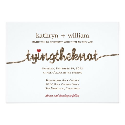 tie the knot wedding invitation wording tying the knot modern wedding invitation zazzle tie the knot wedding invitation wording tying the knot modern wedding invitation zazzle
