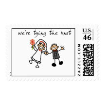 Tying the knot postage stamps