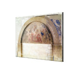 Tympanum depicting the Virgin of Humility Gallery Wrapped Canvas