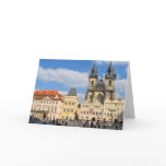 Tyn Church Prague Card