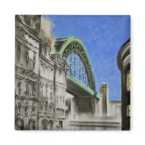 Tyne Bridge, England Magnet