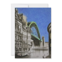 Tyne Bridge from Dean Street Invitation