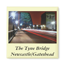 Tyne Bridge Refrigerator Magnet