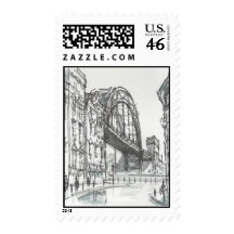 Tyne Bridge Postage Stamp