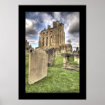 Tynemouth Priory (Bordered) Posters