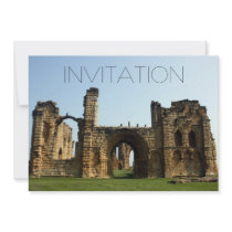 Tynemouth Priory,  England Invitation