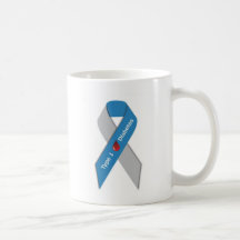 Type 1 Diabetes Awareness Ribbon Mugs