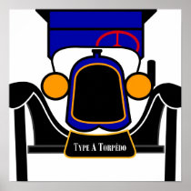 Type A Torpedo - Citroën 1919 Posters