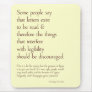Type is more than legibility Mousepad