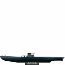 Type VII U-Boat (huge) Photo Cutout