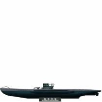 Type VII U-Boat (small) Cut Out