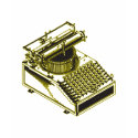 Type Writing Machine Patent Illustration t-shirts by TerryBain Type Writing Machine Patent Illustration t-shirts