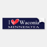 Type Your Minnesota Town Bumper Sticker
