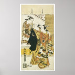 Types from Kyoto, Edo and Osake, Toshinobu, 1716 posters