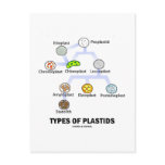 Types Of Plastids Postcards